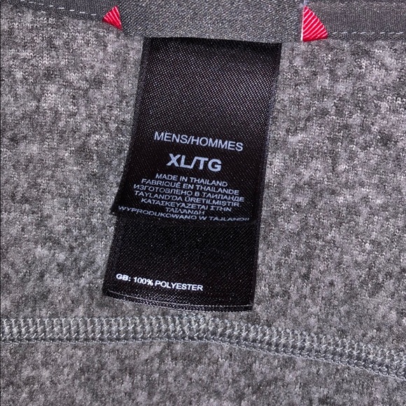 Men Charcoal North Face Jacket - Picture 3 of 4